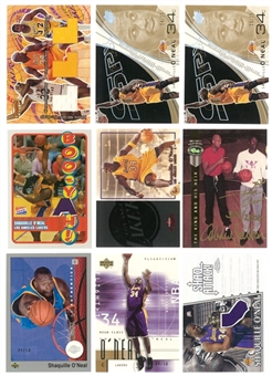 1992-2004 Upper Deck & Assorted Brands Shaquille ONeal Serial-Numbered Card Collection (9 Different) Including Jersey Patch Examples!